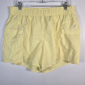 NWOT Free People FP Movement Women's In The Wild Shorts Glow Yellow Size Unknown